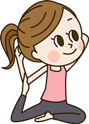 ヨガイラスト